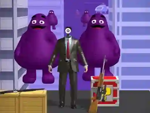 Juego One Bullet To Grimace en línea