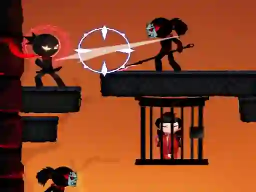 Juego Ninja Stickman Warrior en línea