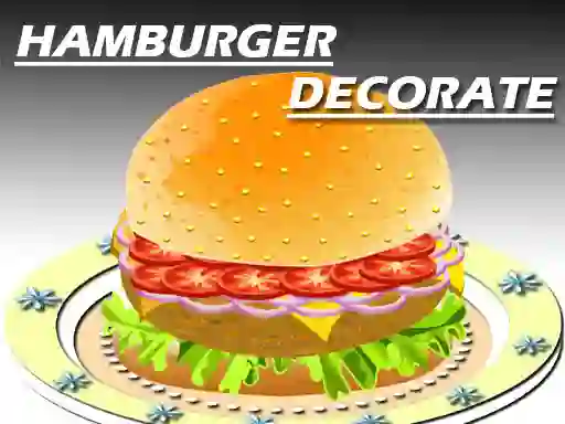 Juego Hamburger Decorating en línea