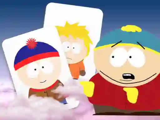 Juego South Park memory card match en línea