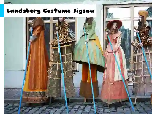 Juego Landsberg Costume Jigsaw en línea