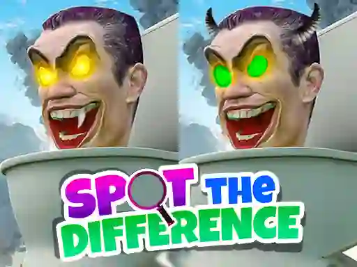 Juego Skibidi Toilet Spot the Difference en línea