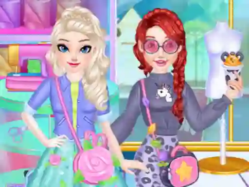 Juego Fashion Princess Sewing Clothes en línea