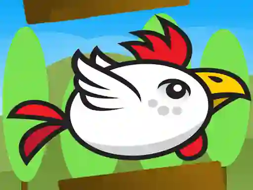 Juego Angry Flappy Chicken Fly en línea