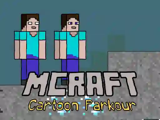 Juego Mcraft Cartoon Parkour en línea