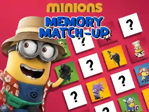 Juego Minions Memory Match Up en línea