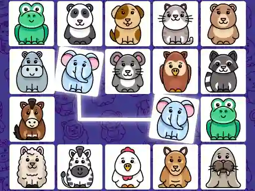 Juego Kris Mahjong Animals en línea