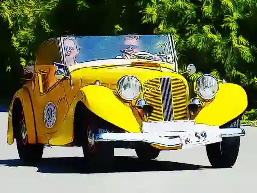 Juego Old Cars Puzzle en línea