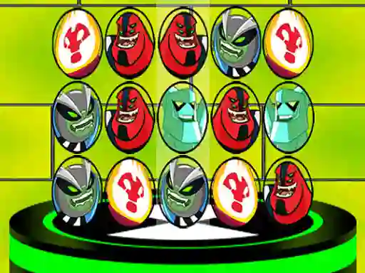 Juego Ben 10 Match 3 Aliens en línea