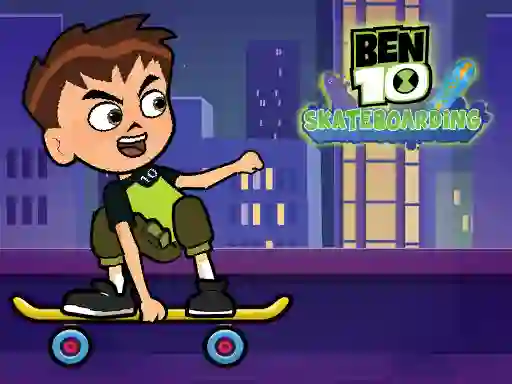 Juego Ben 10 Skateboarding en línea