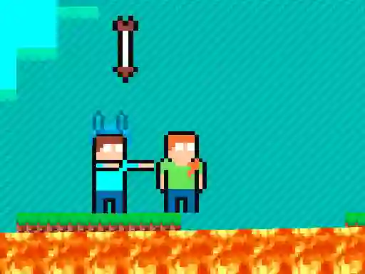 Juego Pixel Battle Upward en línea