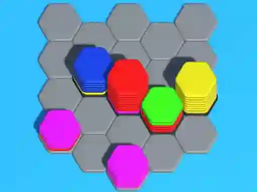 Juego Hexa Sort 3D Puzzle en línea