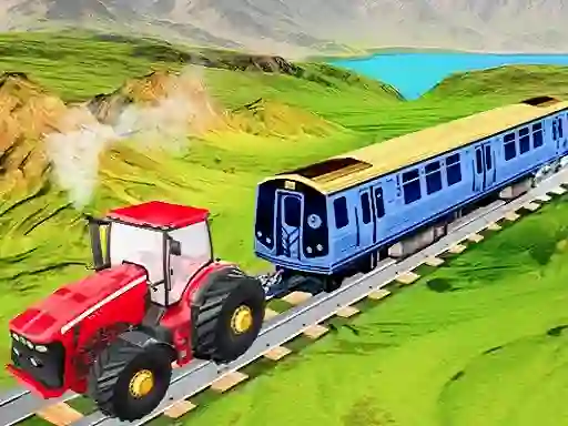 Juego Chain Tractor Train Towing Game 3D en línea