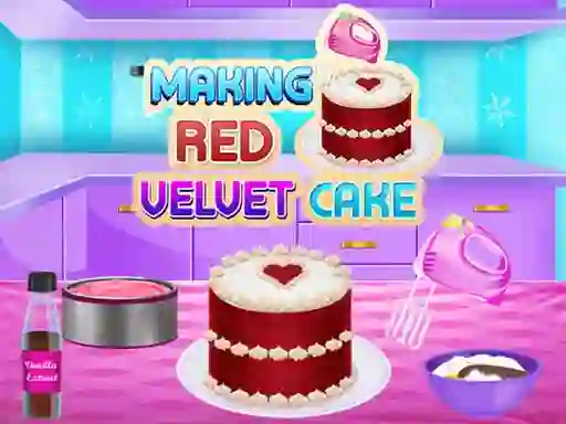 Juego Making Red Velvet Cake en línea