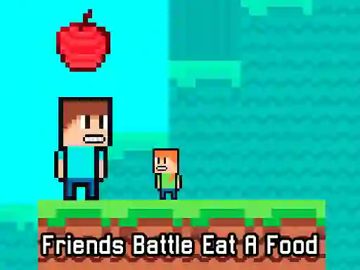 Juego Friends Battle Eat A Food en línea