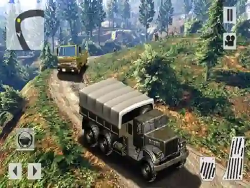 Juego US OffRoad Army Truck Driver en línea