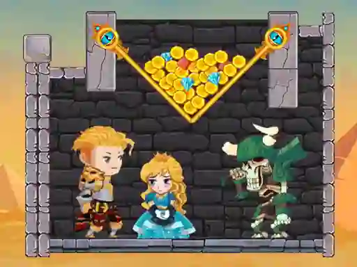 Juego Hero Rescue Pull The Pin en línea
