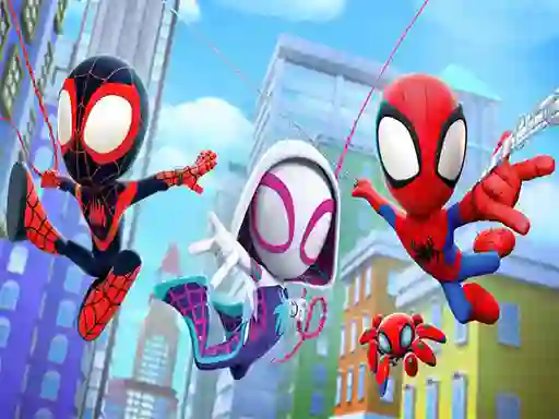 Juego Spidey and his Amazing Friends Swing Into Action! en línea