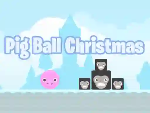 Juego Pig Ball Christmas en línea