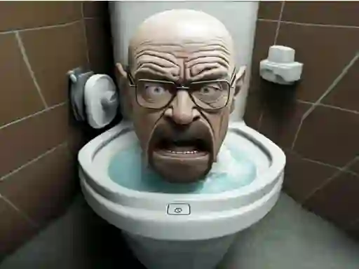 Juego Funny Skibidi Toilet Face en línea