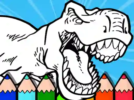Juego Coloring Dinos For Kids en línea