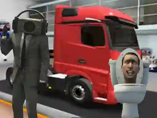 Juego Truck Simulator Skibidi Toilet en línea