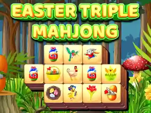 Juego Easter Triple Mahjong en línea