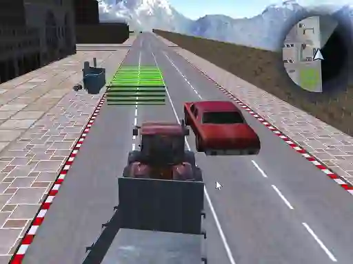 Juego Tractor Driving Garbage collect en línea