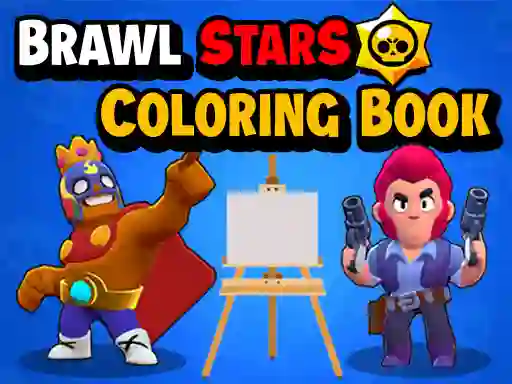 Juego Brawl Stars Coloring Books en línea