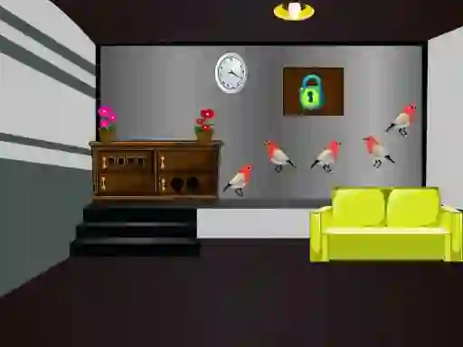 Juego Grey Checked Room Escape en línea