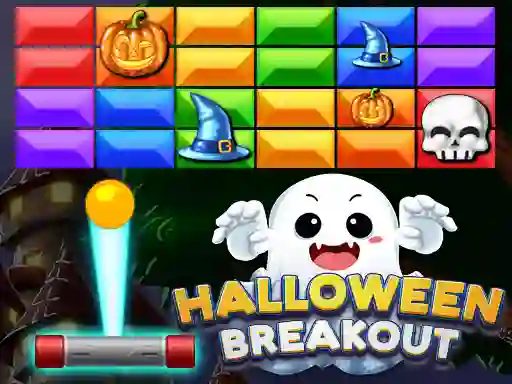 Juego Halloween Breakout en línea