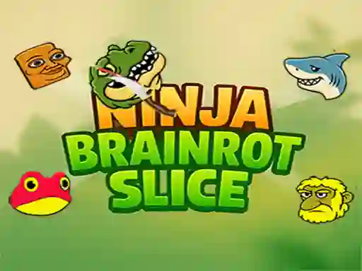 Juego Ninja brainrot Slice en línea