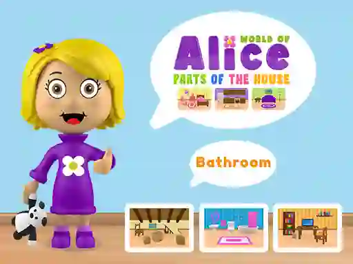 Juego World of Alice Parts of the House en línea