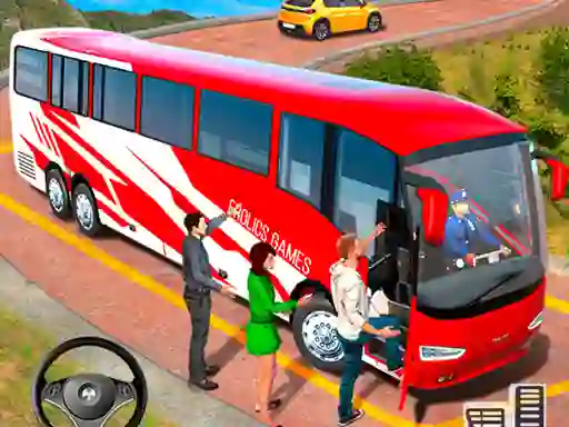 Juego Modern Bus Simulator New Parking Games en línea