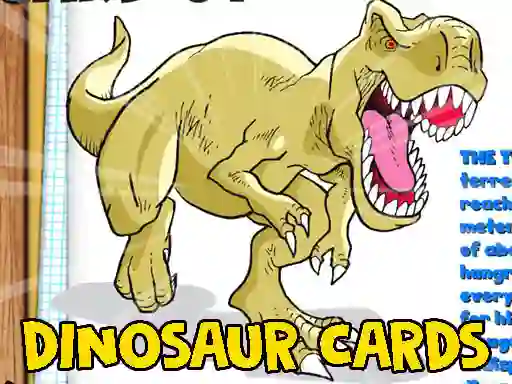 Juego Dinosaur Cards en línea