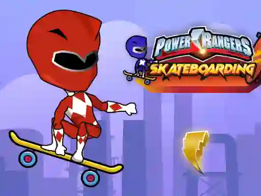 Juego Power Rangers Skateboading en línea