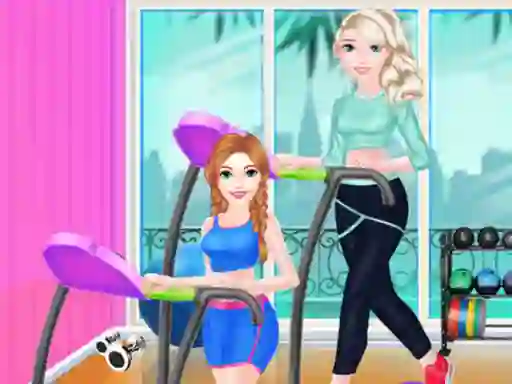 Juego Friends Fat To Fit Day en línea