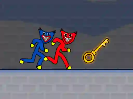 Juego Stickman Huggy Party Duo en línea