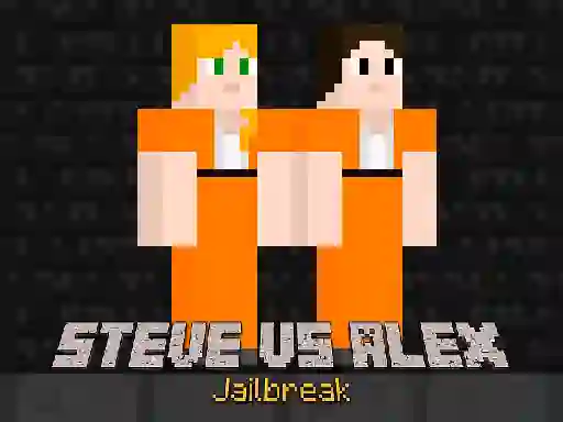 Juego Steve vs Alex Jailbreak en línea