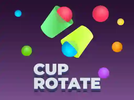 Juego Cup Rotate Falling Balls en línea
