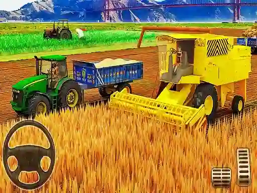 Juego US Modern Tractor Farming Game 3D 2022 en línea