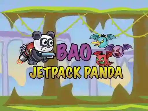 Juego Jetpack Panda Bao en línea
