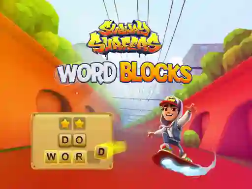 Juego Subway Surfers Word Blocks en línea