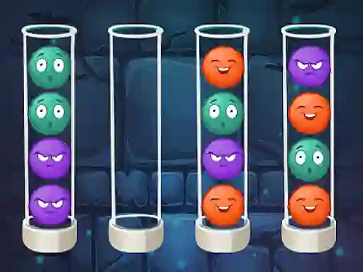 Juego Fluffy Balls - Sorting en línea