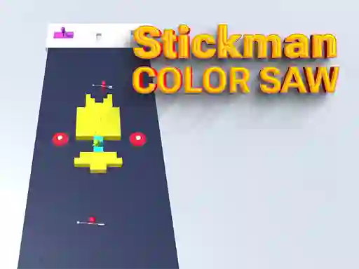 Juego Stickman Color Saw en línea