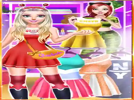 Juego Cheerleader Magazine Girls Dress Up en línea
