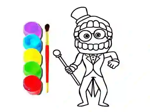 Juego Digital Circus Click and Paint en línea