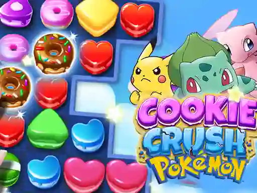 Juego Cookie Crush Pokemon en línea