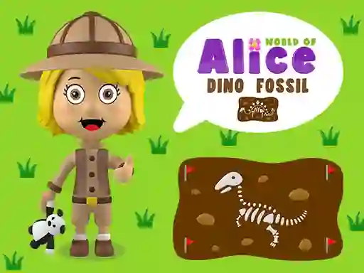 Juego World of Alice Dino Fossil en línea