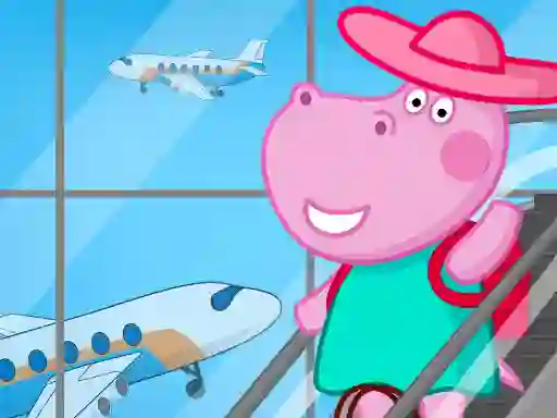 Juego Hippo Family Airport Adventure en línea